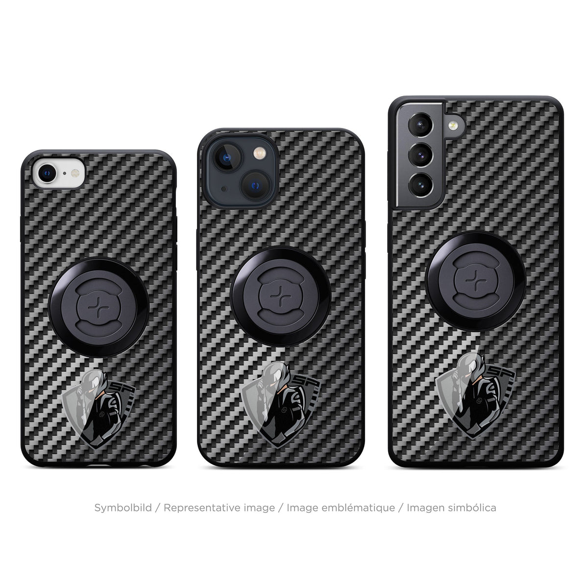 Edition Phone Case - Carbon Rider (Gris)