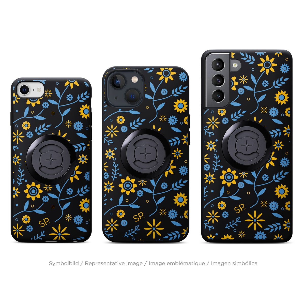 Edition Phone Case - Garden (Bleu)