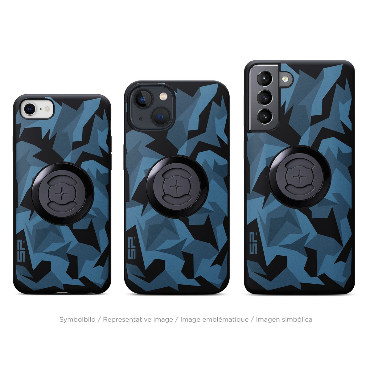 Edition Phone Case - Geo Camo (Bleu)