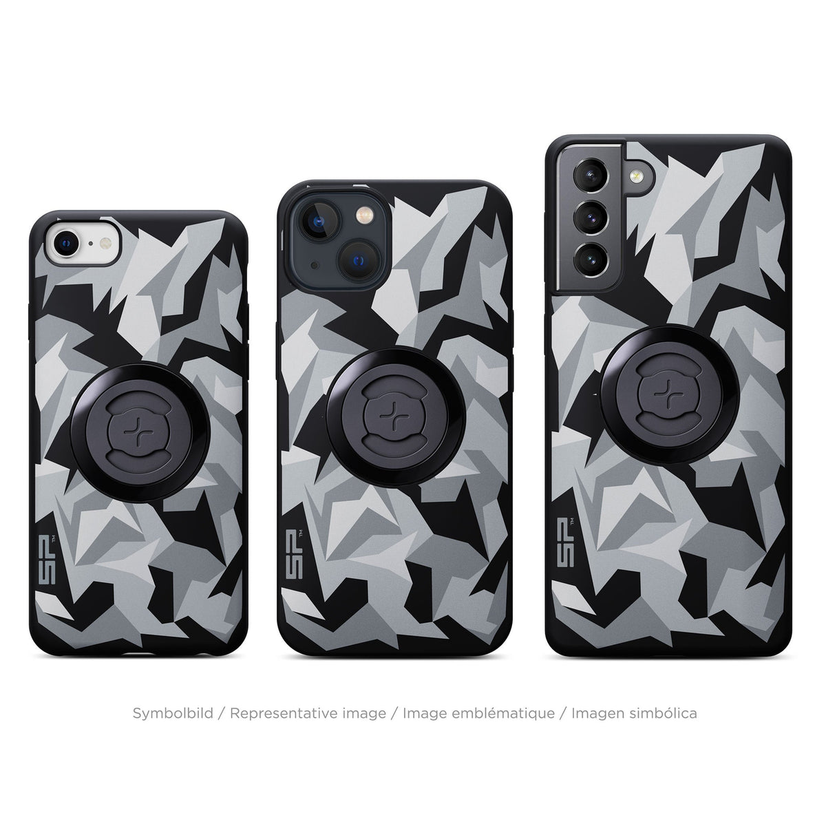 Edition Phone Case - Geo Camo (gris)