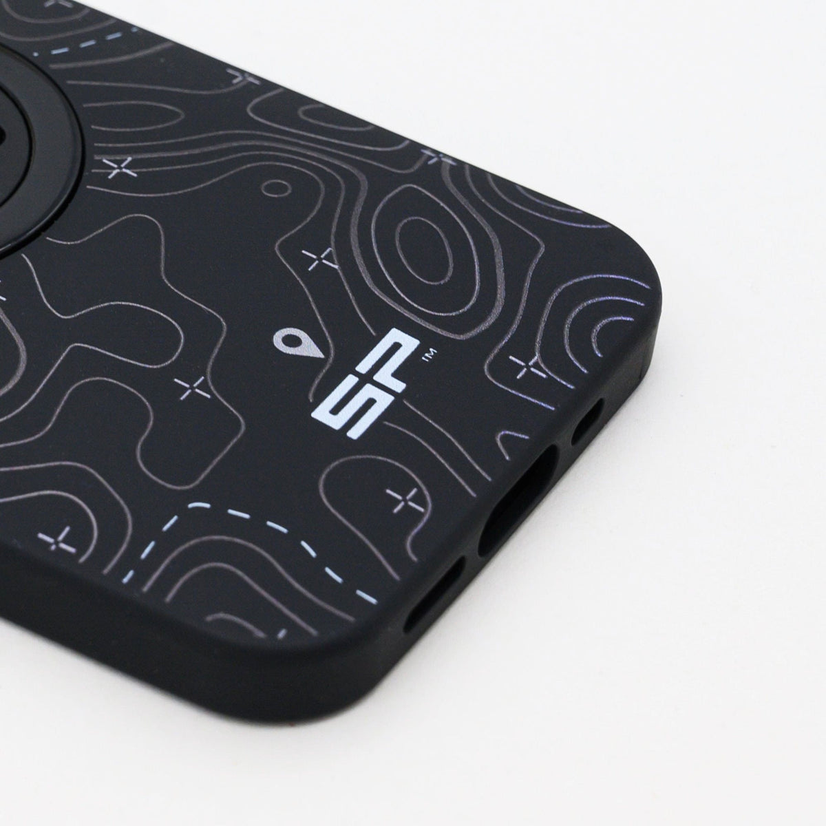 Edition Phone Case - Topo Lines (Gris)