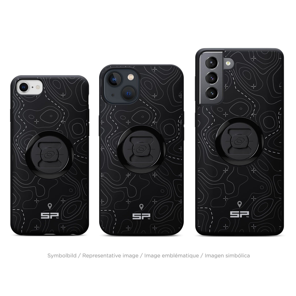 Edition Phone Case - Topo Lines (Gris)
