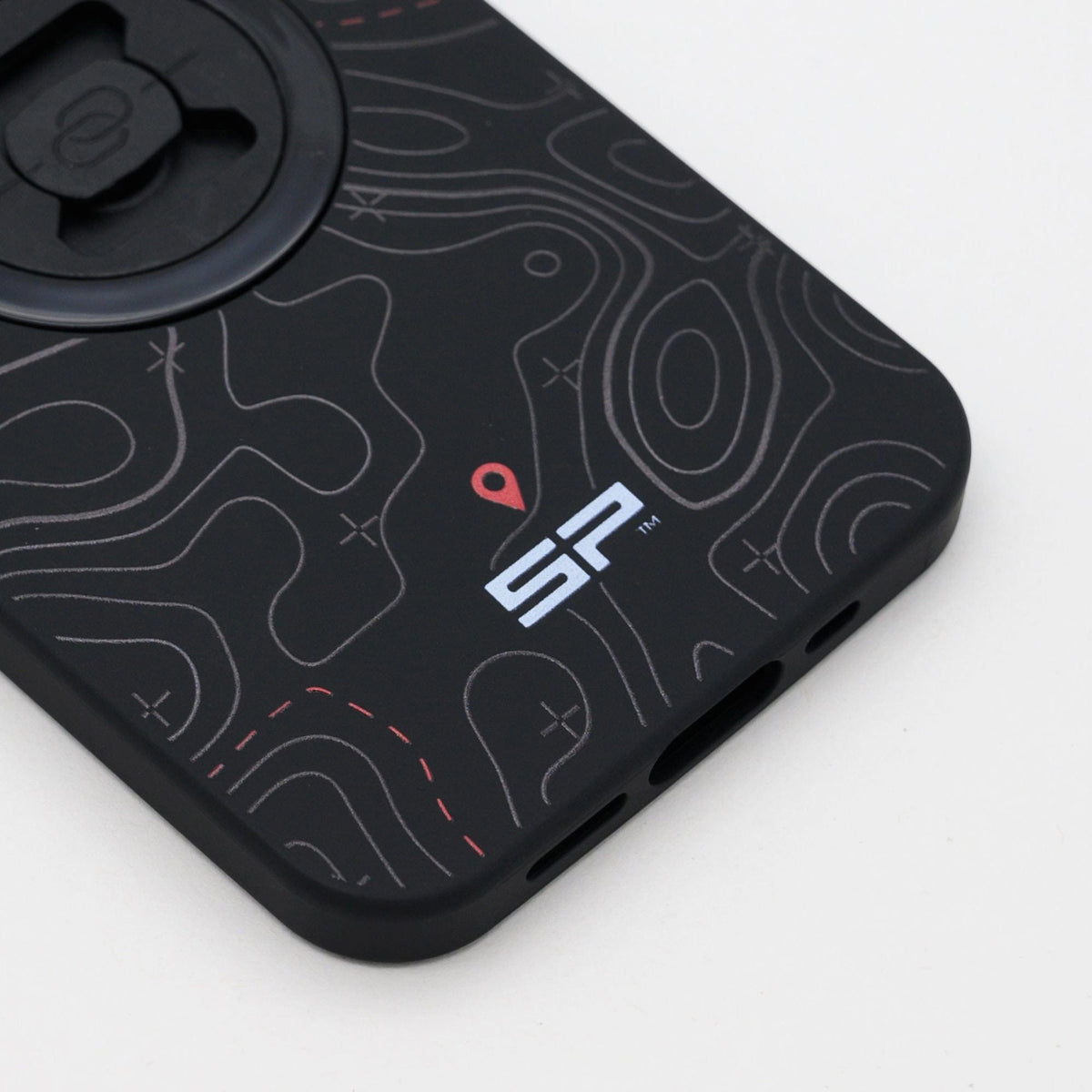 Edition Phone Case - Topo Lines (Rouge)