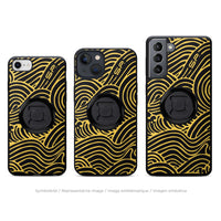 Edition Phone Case - Waves (Jaune)