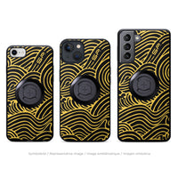 Edition Phone Case - Waves (Jaune)