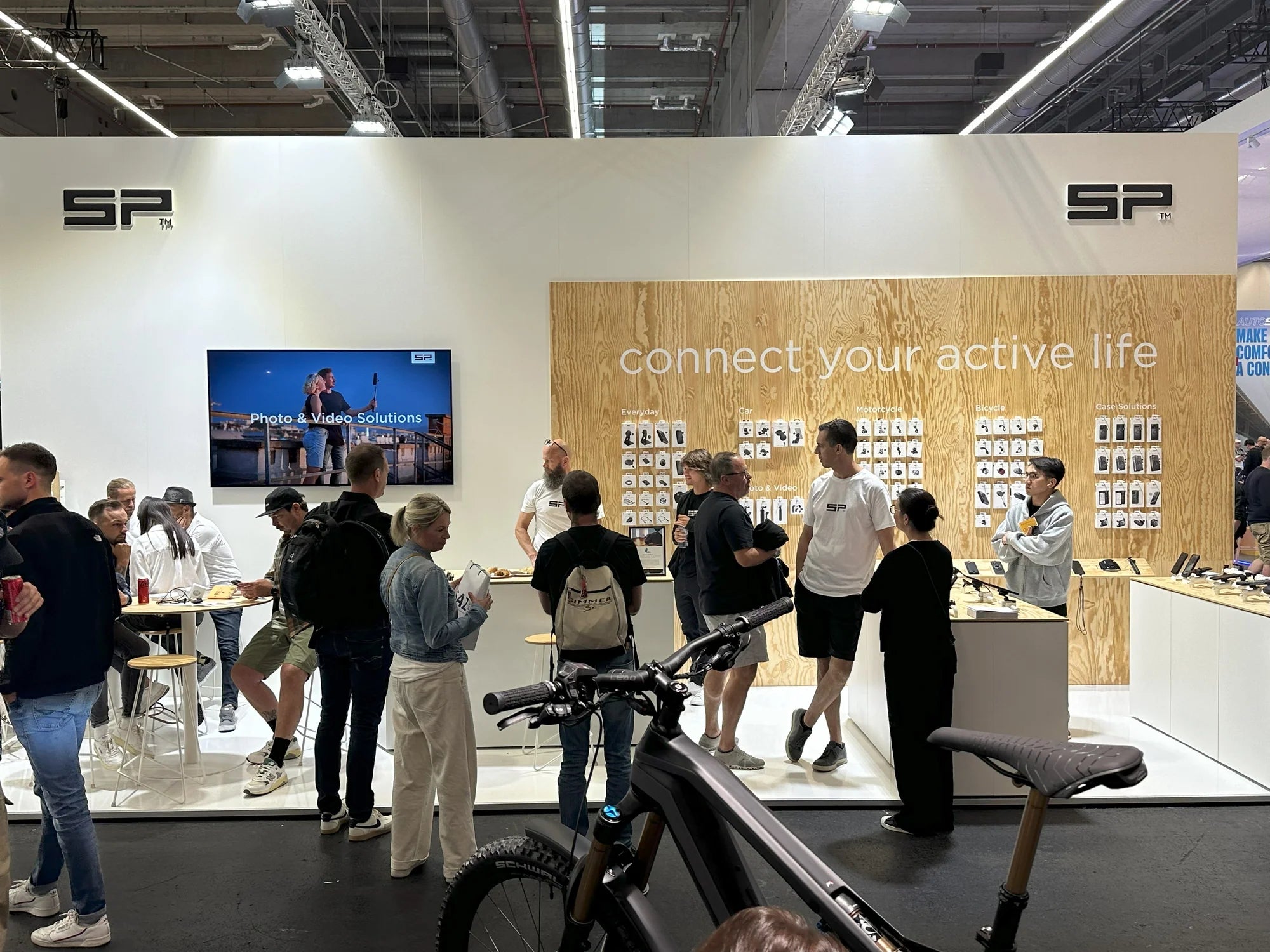 SP Connect Shines at the World’s Leading Cycling Trade Show